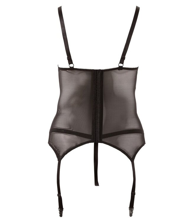 Lace Corset Suspender Set Plus Size