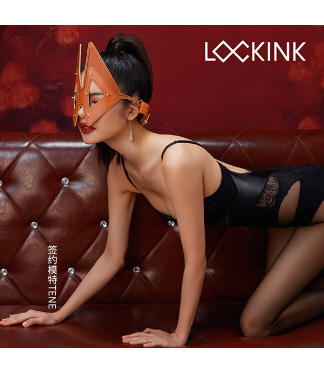 LOCKINK - Vixen Blindfold Set Brown