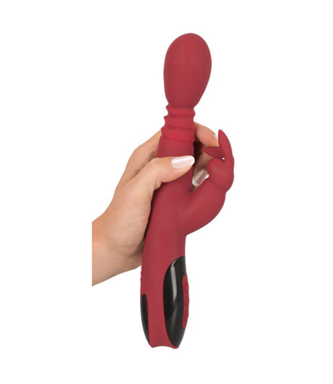Stotende, Roterende & Verwarmende Rabbit Vibrator