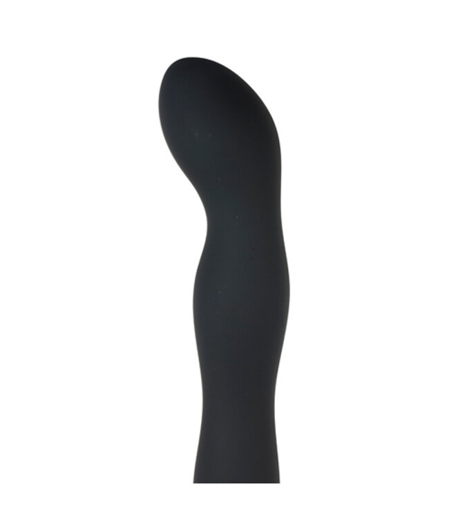 Golvende zwarte anaal vibrator