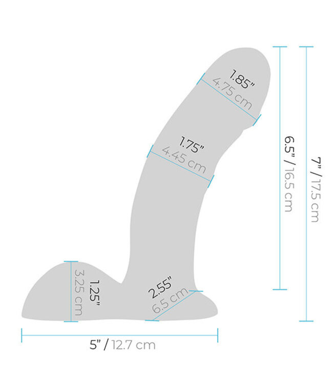 Pegasus - 6.5” Realistic SIlicone Dildo With Balls and Harness Included