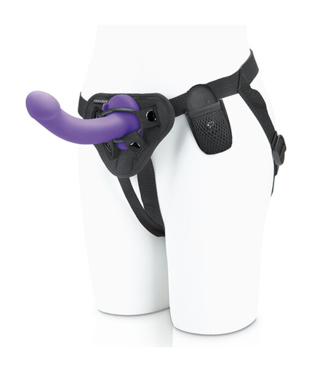 Pegasus - 6 Curved Realistic Silicone Peg with harness included