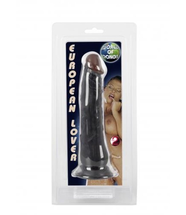 Lover - Realistische Dildo Met Zuignap - Invoerdiepte 20 cm