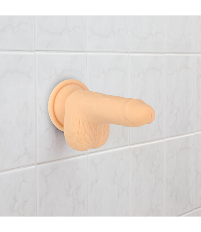 Naked Addiction - Thrusting Dong met Afstandsbediening 16,5 cm Vanilla