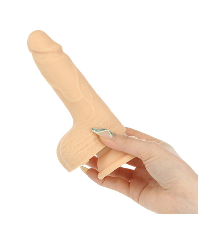 Naked Addiction - Thrusting Dong met Afstandsbediening 16,5 cm Vanilla