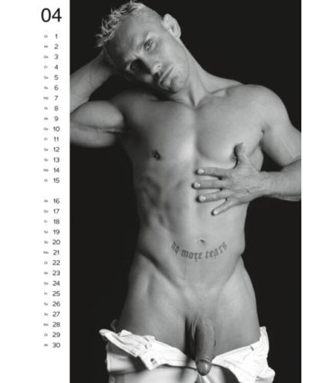 Pin-up Kalender Real Cocks 2024