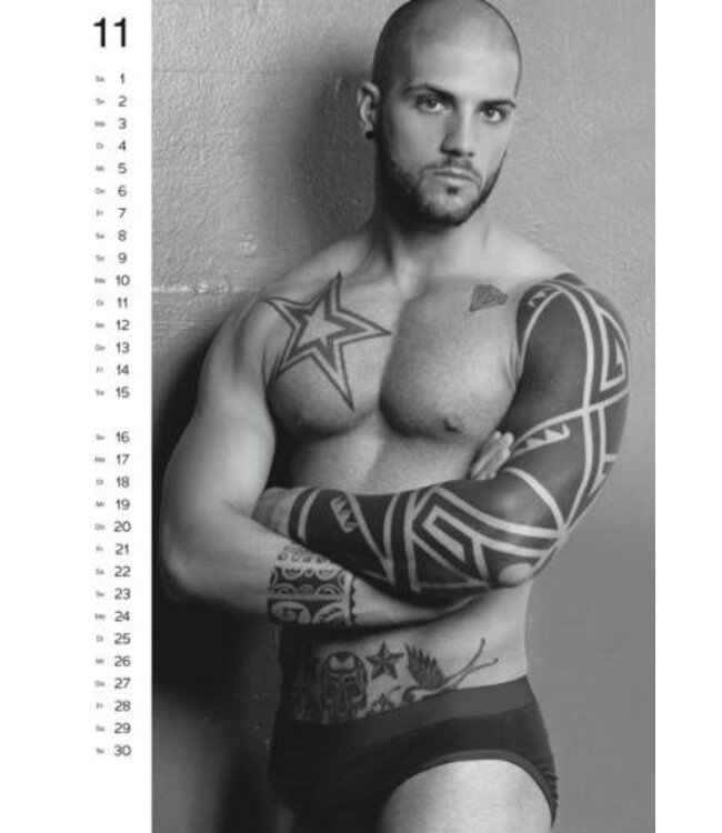 Pin-up Kalender Soft Men 2024