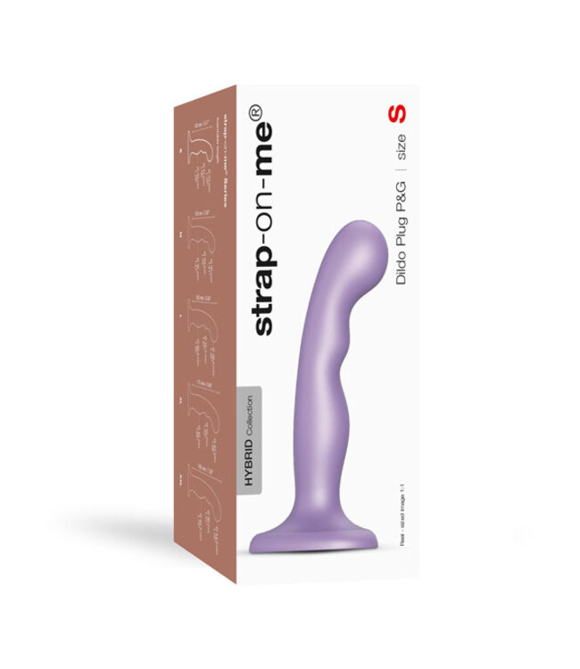 Strap-On-Me - Dildo Plug P&G Metallic Lilac S