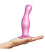 Strap-On-Me Strap-On-Me - Dildo Plug Curvy Metallic Sugar Pink L