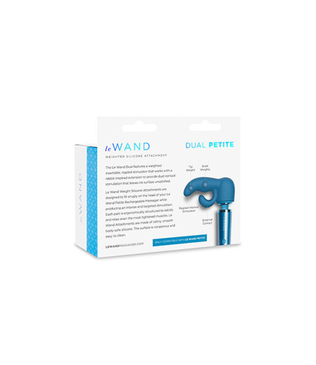 Le Wand - Petite Dual Weighted Silicone Attachment