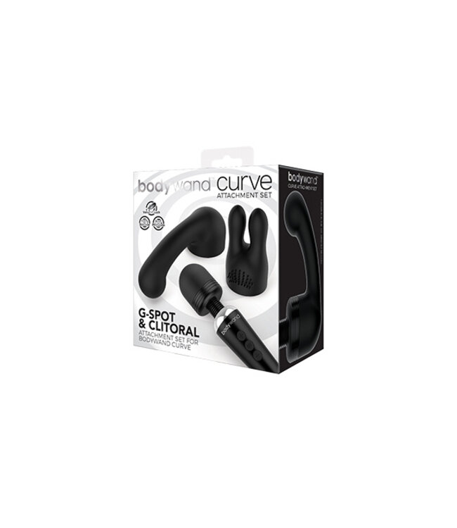 Bodywand - Curve Opzetstuk Zwart