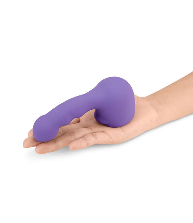 Le Wand - Petite Geribbeld Weighted Siliconen Attachment