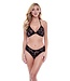 Baci Lingerie BACI 2 PCS ECO BRA & PANTY SET BLACK, M/L