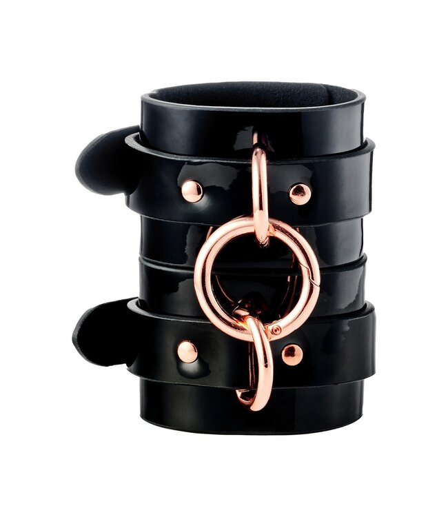 KINKY DIVA WRIST CUFFS BLACK