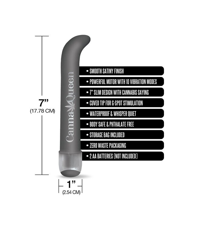 PRINTS CHARMING BUZZED 7 INCH G SPOT VIBE CANNA QUEEN