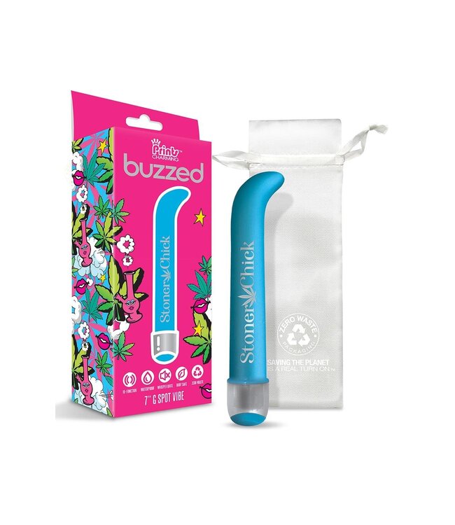 PRINTS CHARMING BUZZED 7 INCH G SPOT VIBE STONER CHICK