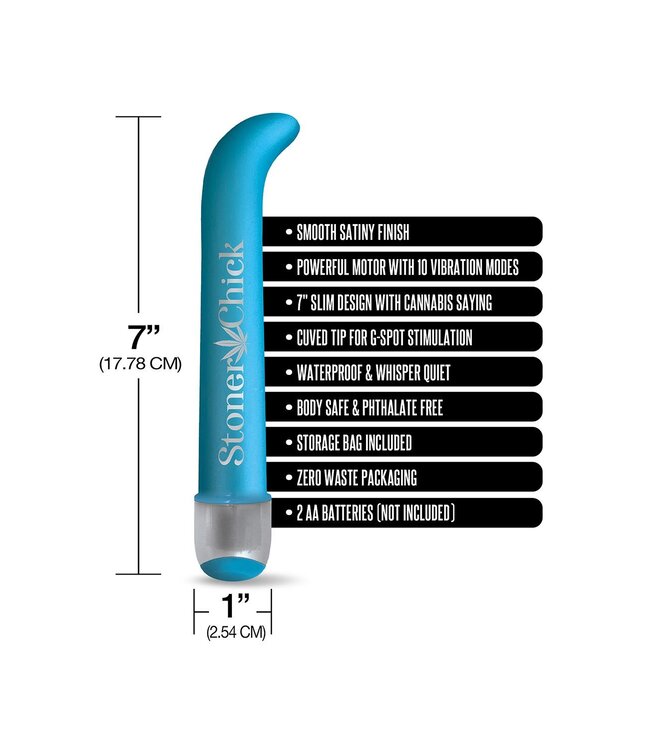 PRINTS CHARMING BUZZED 7 INCH G SPOT VIBE STONER CHICK