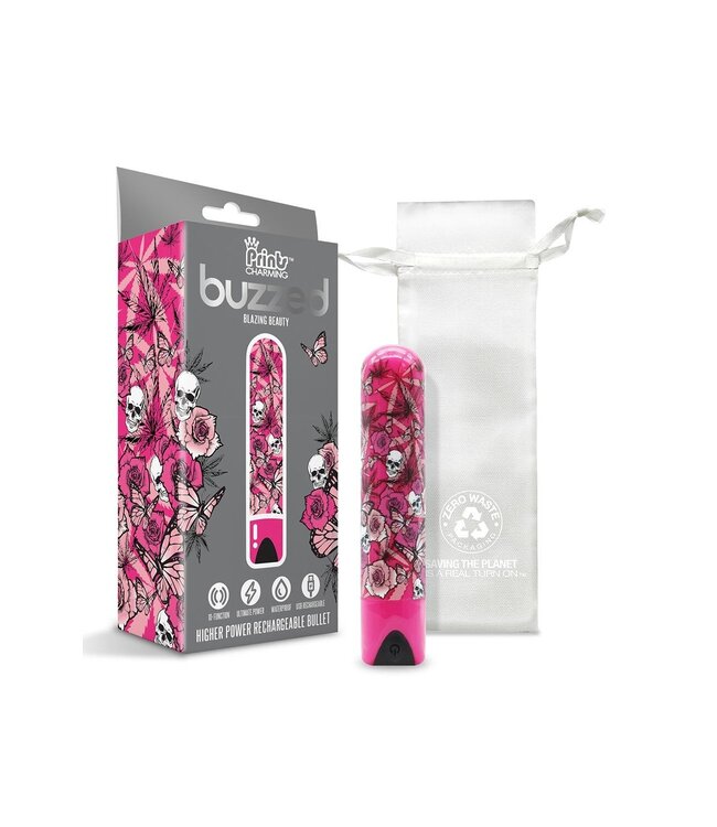 PRINTS CHARMING BUZZED BULLET BLAZING BEAUTY