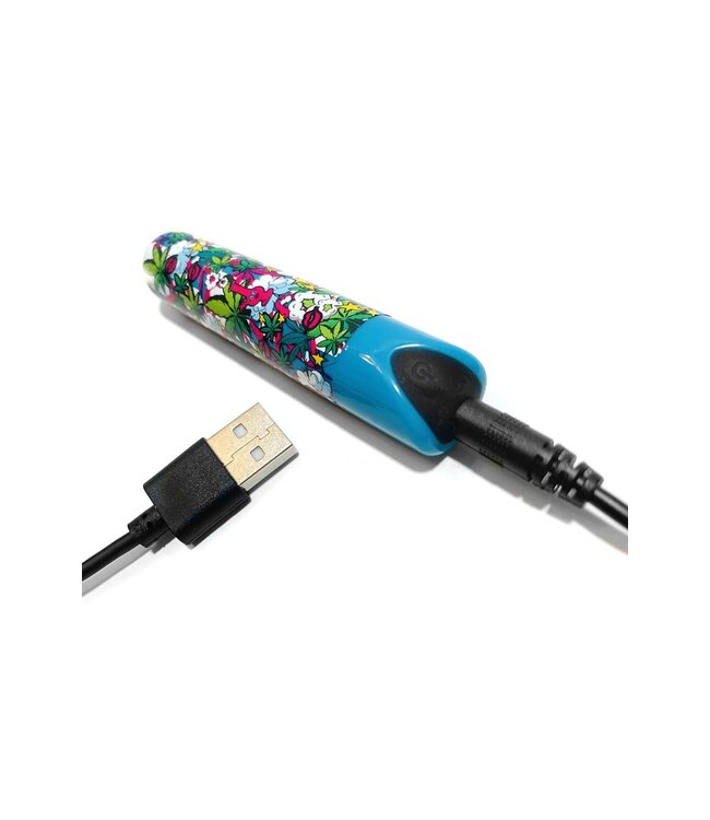 PRINTS CHARMING BUZZED BULLET STONER CHICK