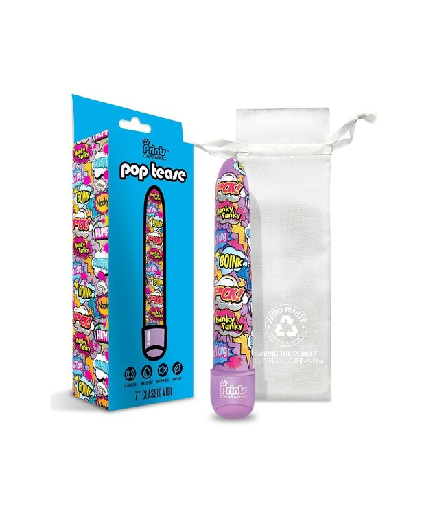 PRINTS CHARMING POP TEASE 7 INCH CLASSIC VIBE FUCK PURPLE