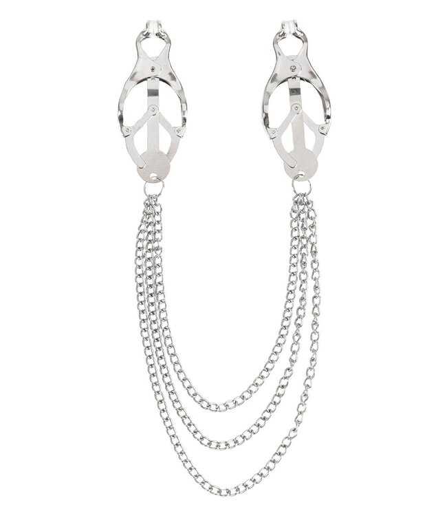 VIRGITE NIPPLE CLAMPS WITH TRIPLE CHAIN