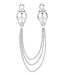 VIRGITE NIPPLE CLAMPS WITH TRIPLE CHAIN