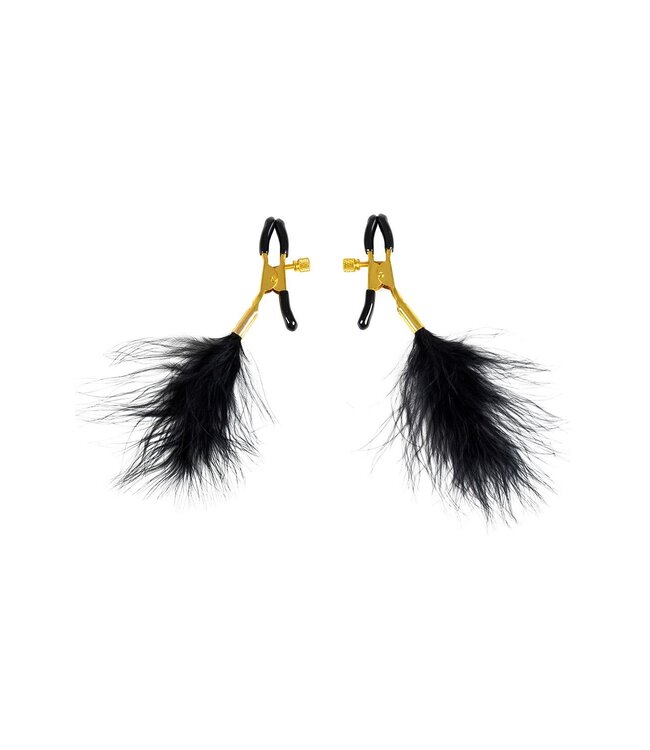 VIRGITE NIPPLE CLAMPS WITH FEATHERS