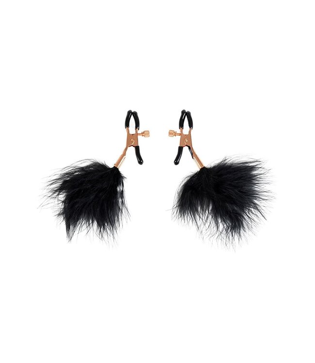 VIRGITE NIPPLE CLAMPS WITH FEATHERS