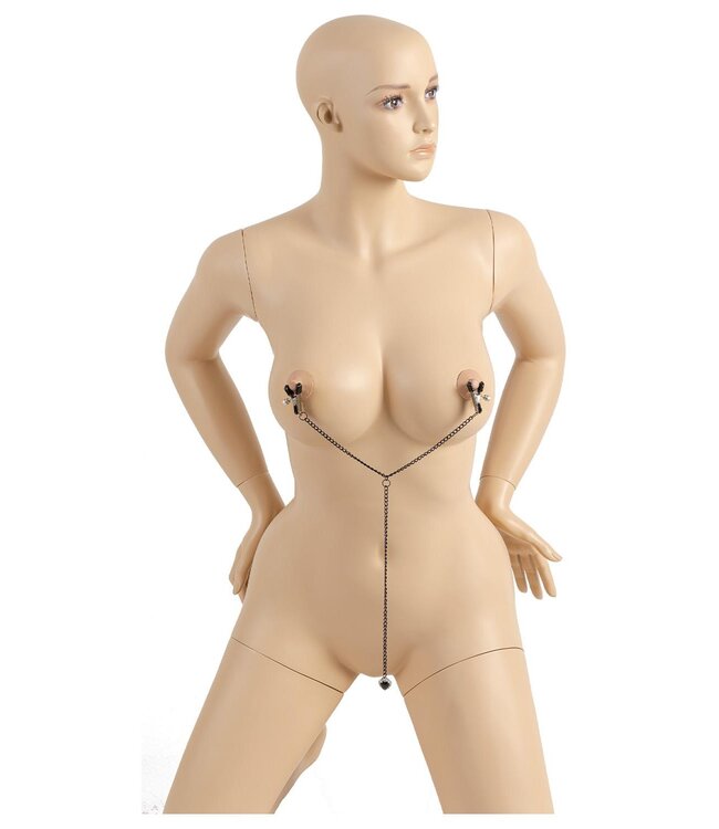 VIRGITE NIPPLE CLAMPS WITH CHAIN AND PENDANT