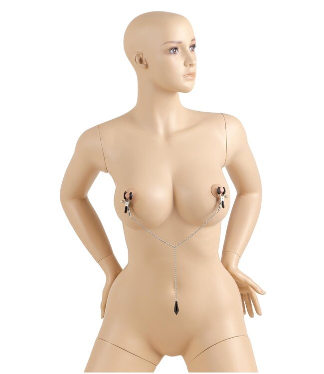 VIRGITE NIPPLE CLAMPS WITH CHAIN AND PENDANT