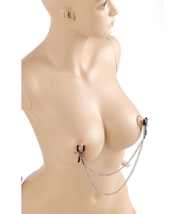 VIRGITE NIPPLE CLAMPS WITH DOUBLE CHAIN