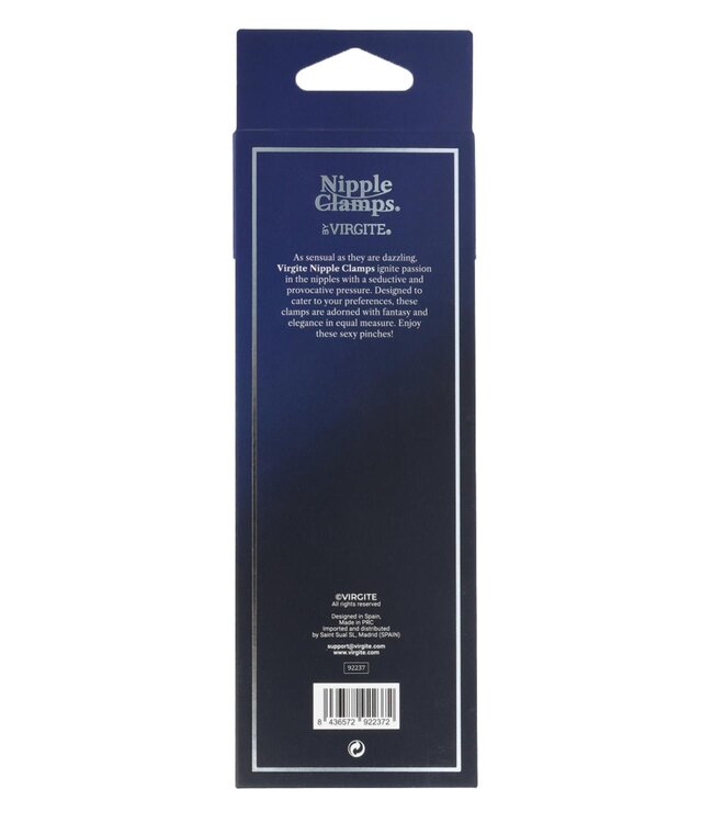 VIRGITE NIPPLE CLAMPS WITH CHAIN