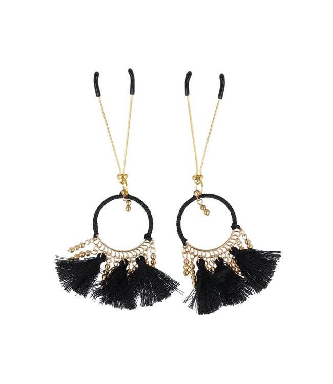 VIRGITE NIPPLE CLAMPS WITH FEATHERS