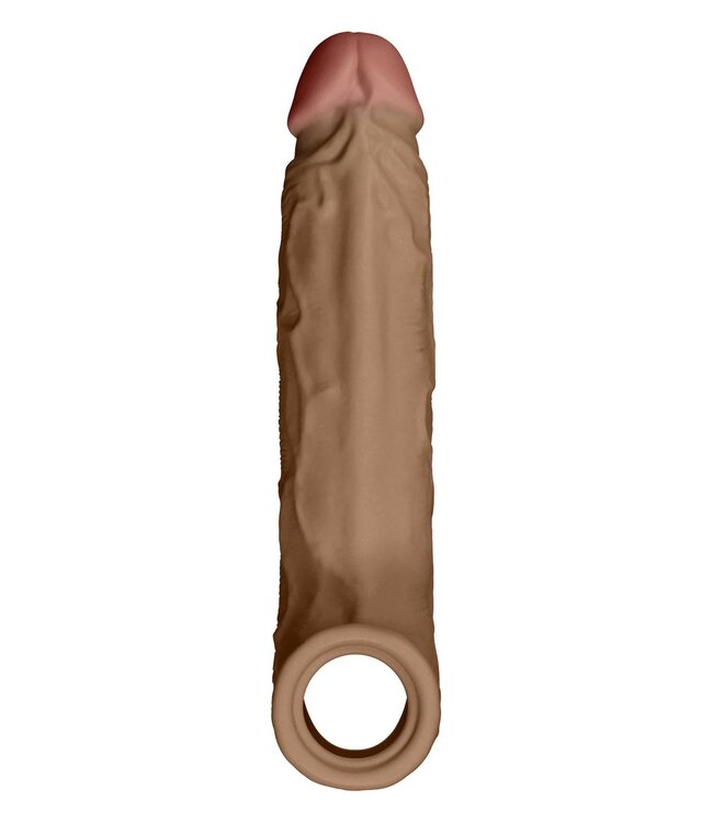 SHAFT SHEATH MODEL F 6.9 INCH LIQUID SILICONE SLEEVE OAK