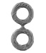SHAFT DOUBLE C-RING MEDIUM GRAY