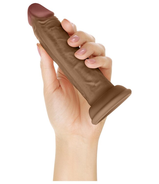 SHAFT MODEL J 5.5 INCH LIQUID SILICONE DONG OAK