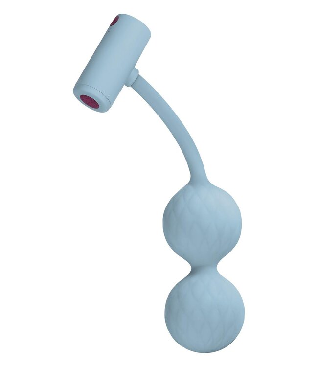 FEMMEFUNN MOMENTA  KEGEL BALLS LIGHT BLUE