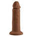 Evolved EVOLVED 6 INCH VIBRATING DONG DARK FLESH
