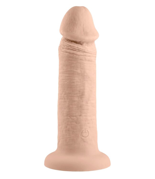 EVOLVED 6 INCH VIBRATING DONG LIGHT FLESH