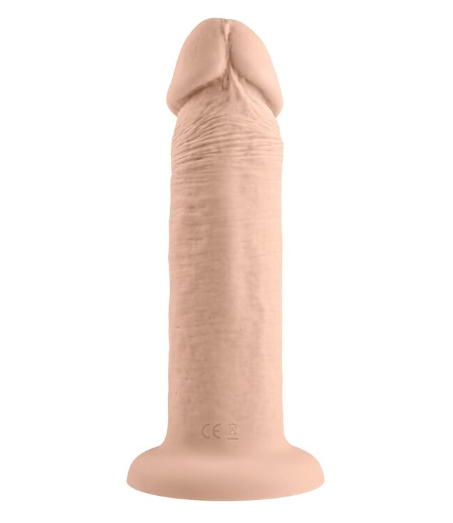 EVOLVED 6 INCH VIBRATING DONG LIGHT FLESH