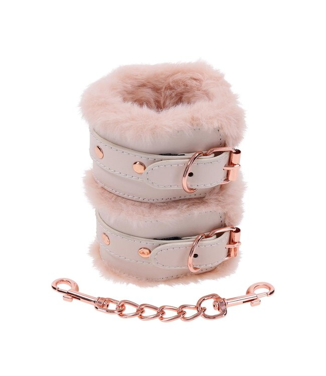 PEACHES ‘N CREAME FUR HANDCUFFS