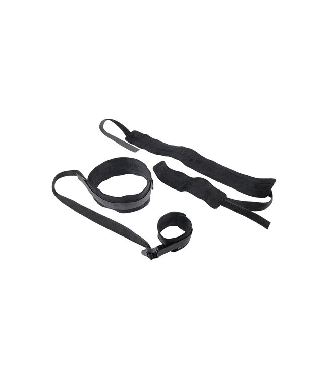 SEX AND MISCHIEF BRAT THIGH AND WRIST CUFFS