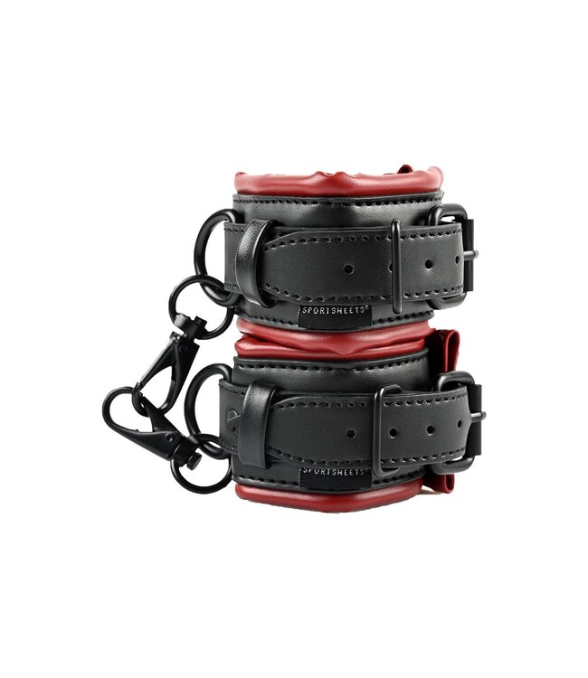 SPORTSHEETS SAFFRON SPREADER BAR AND CUFF SET