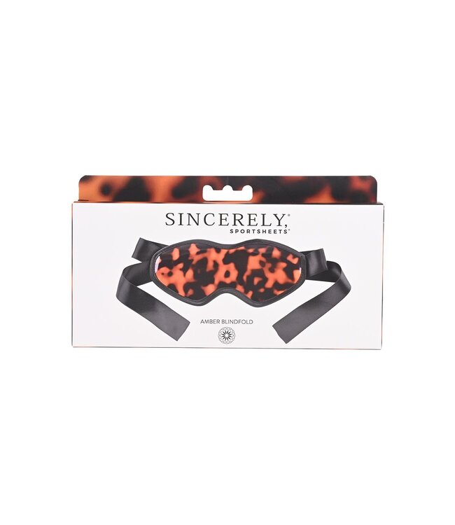 SPORTSHEETS AMBER BLINDFOLD ANIMAL