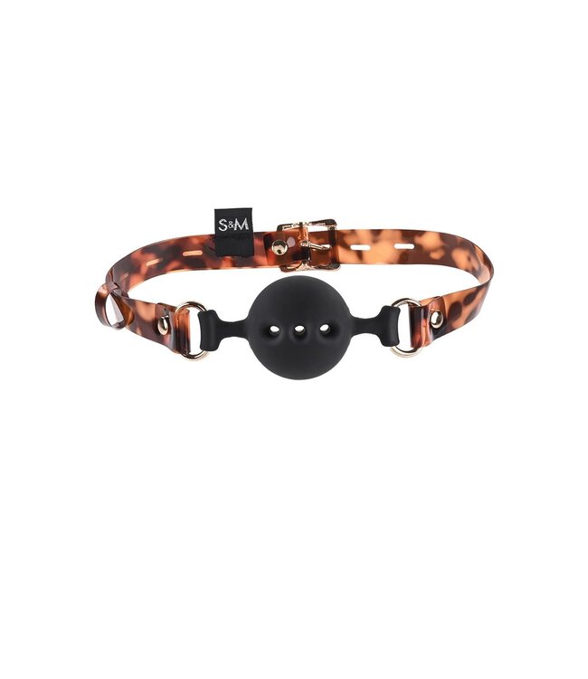 SPORTSHEETS AMBER BALL GAG ANIMAL