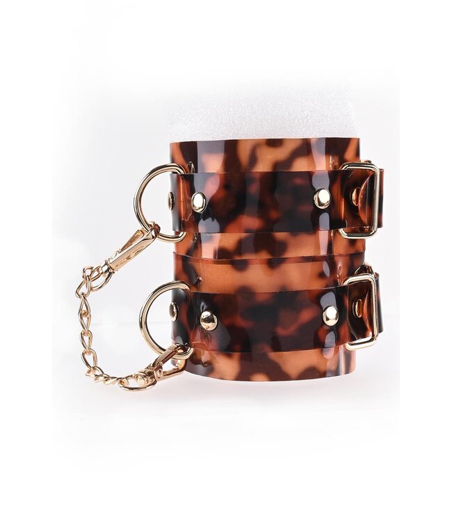 SPORTSHEETS AMBER HAND CUFFS ANIMAL