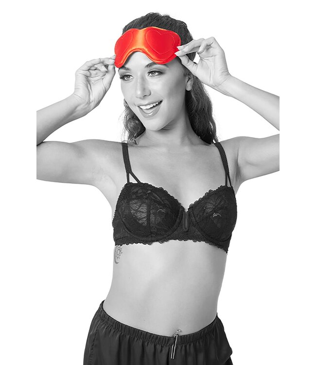 SPORTSHEETS SM AMOR BLINDFOLD RED