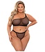 BAD BITCH BLING BRALETTE & BIKINI PANTY BLACK, QS
