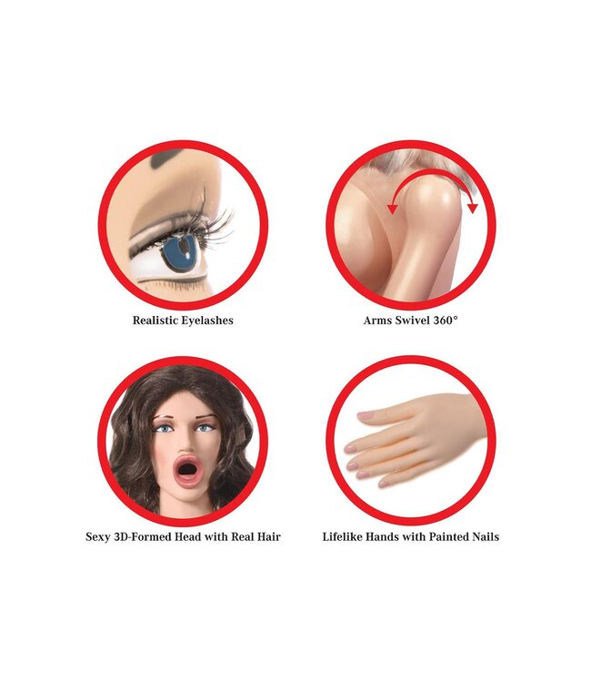 PDX EXTREME DOLLZ B.J. BETTY ORAL SEX LOVE DOLL LIGHT