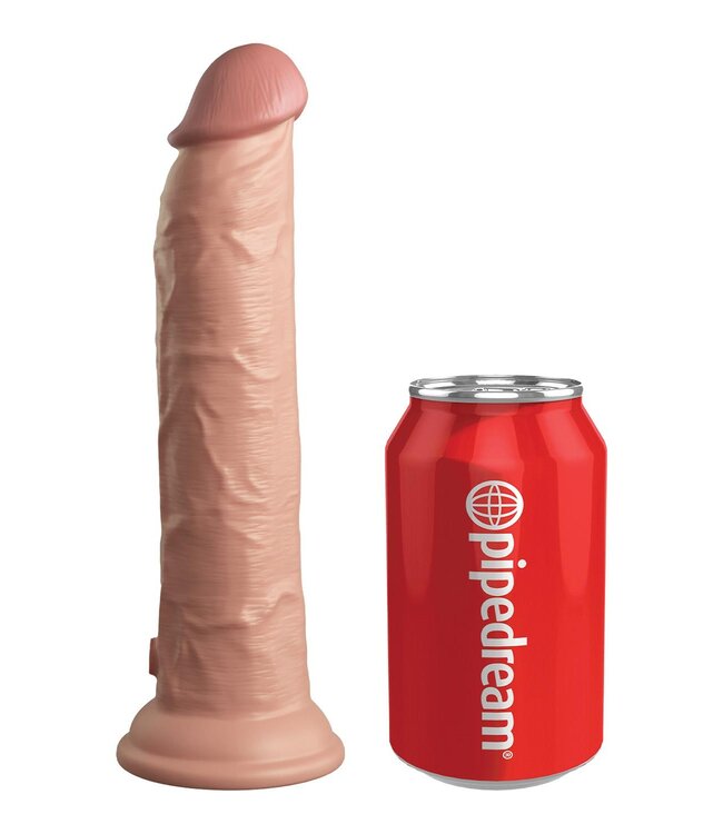 KING COCK ELITE 9 INCH DUAL DENSITY SILICONE COCK LIGHT